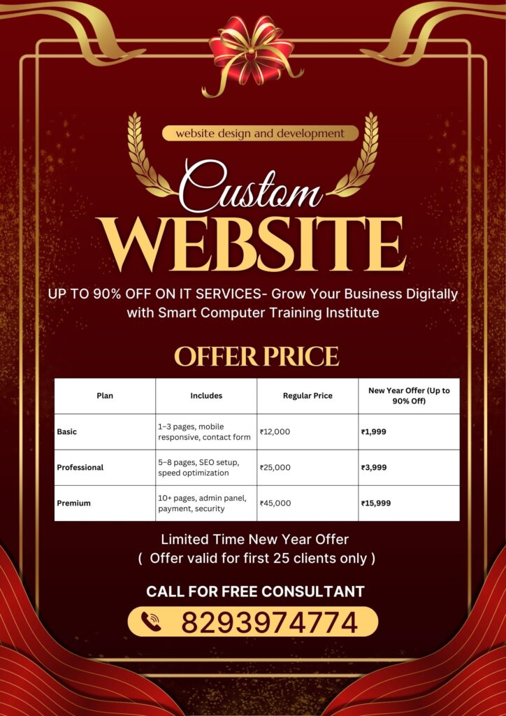 website design and development-best-offer-price-at 1999 only all India price-custom website designing company-kolkata-india